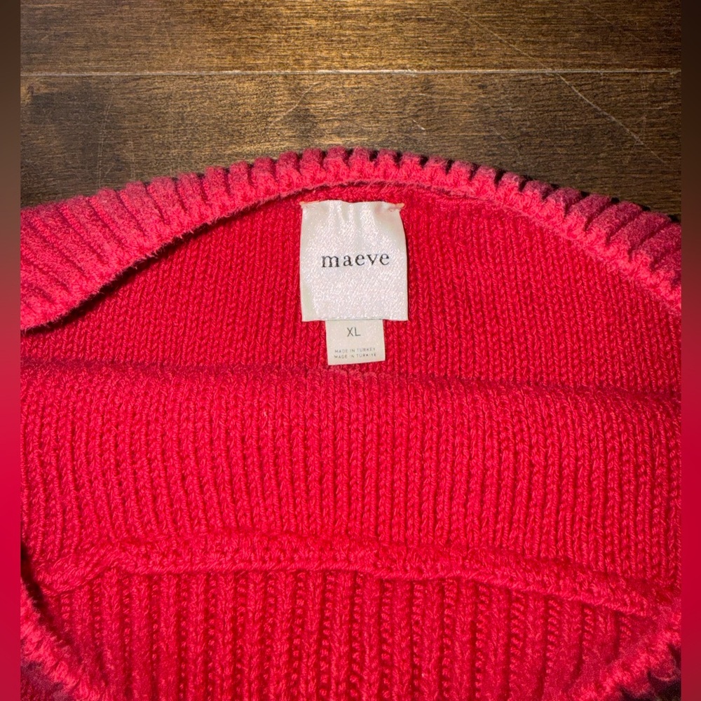Maeve Anthropologie- Size XL- Take Me To Milan Sweater - Picture 3 of 6